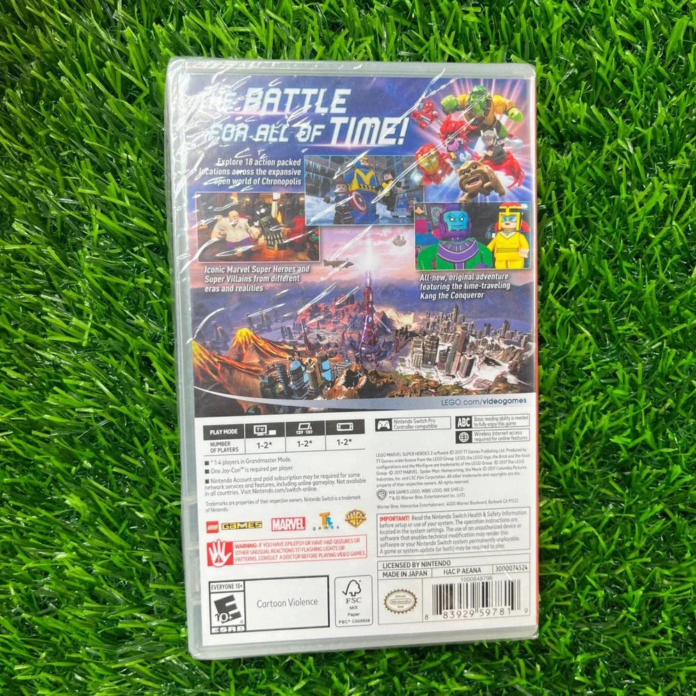 LEGO Marvel Super Heroes 2 Nintendo Switch Video Game Brand‎ New Sealed